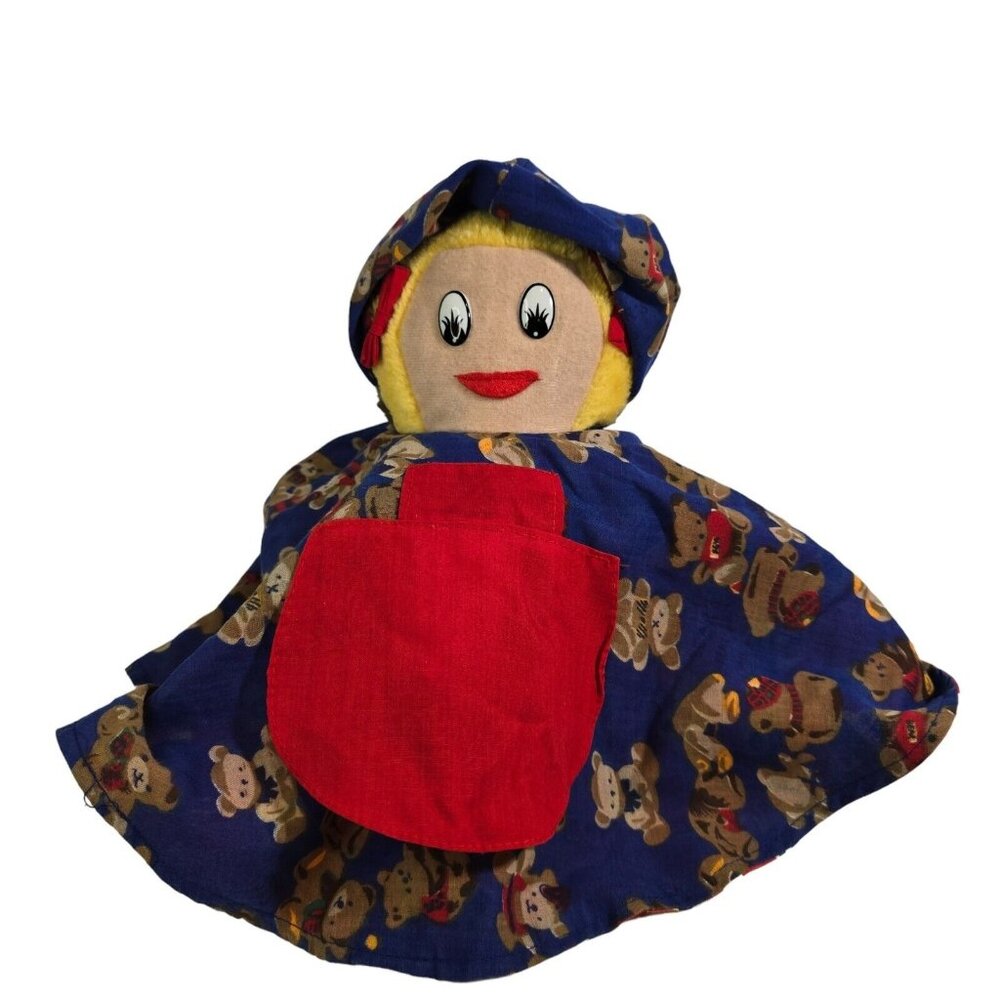 Goldilocks Three Bears Story Telling Plush Toy Doll Flips Multiple Heads Stuffed
